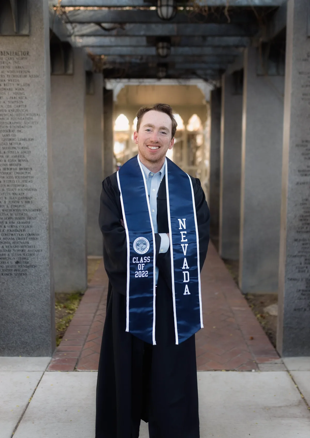 Graduation portrait 87 — Thomas Beach